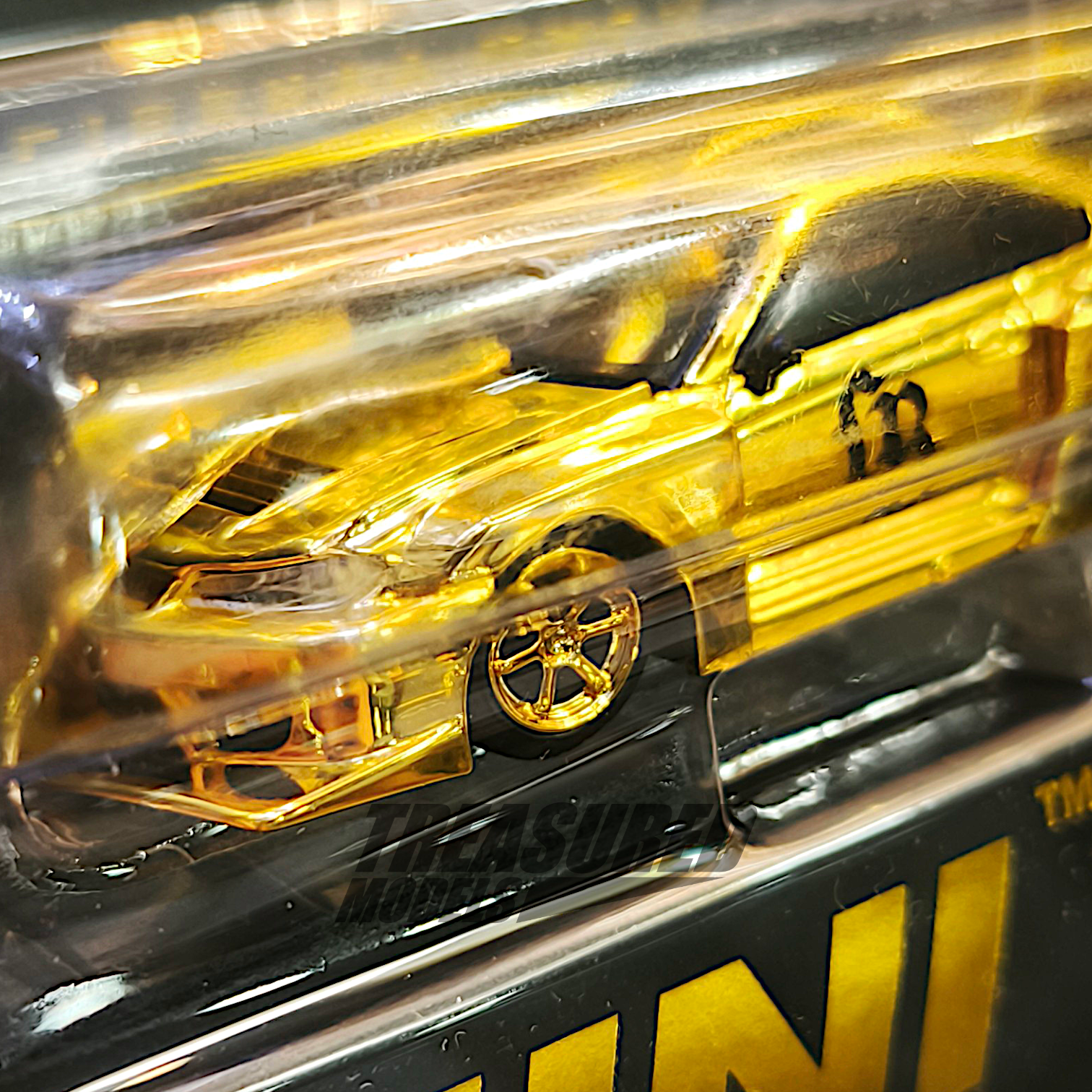 Mini GT Nissan Silvia S15 LB-Super Silhouette Type II Gold Chrome